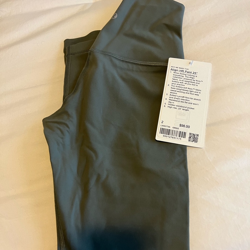 LULULEMON ALIGN PANT 25”